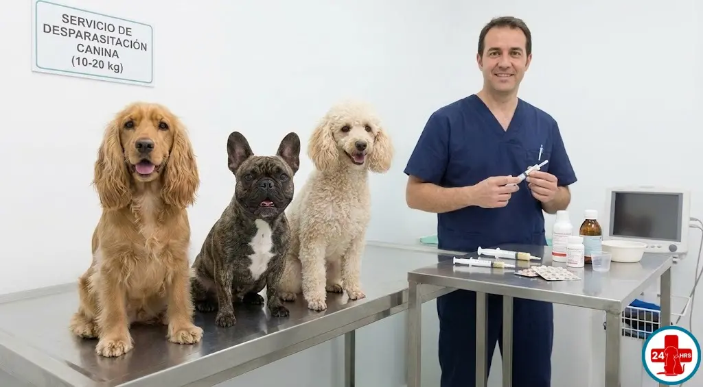 Desparasitación Canina 10-20 kg