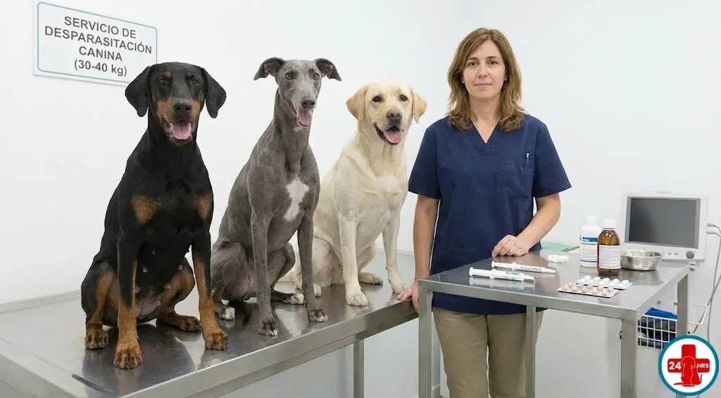 Desparasitación Canina 30-40 kg