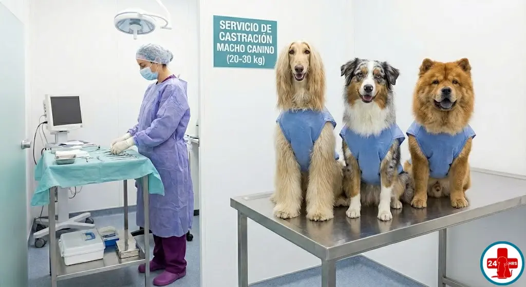 Castración Macho Canino 20-30 kg