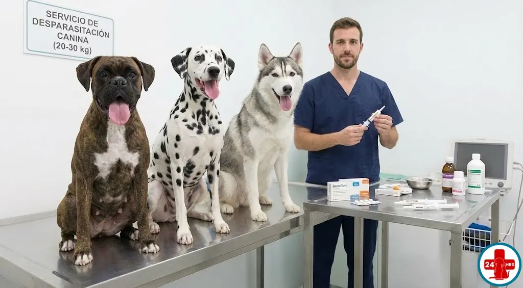 Desparasitación Canina 20-30 kg