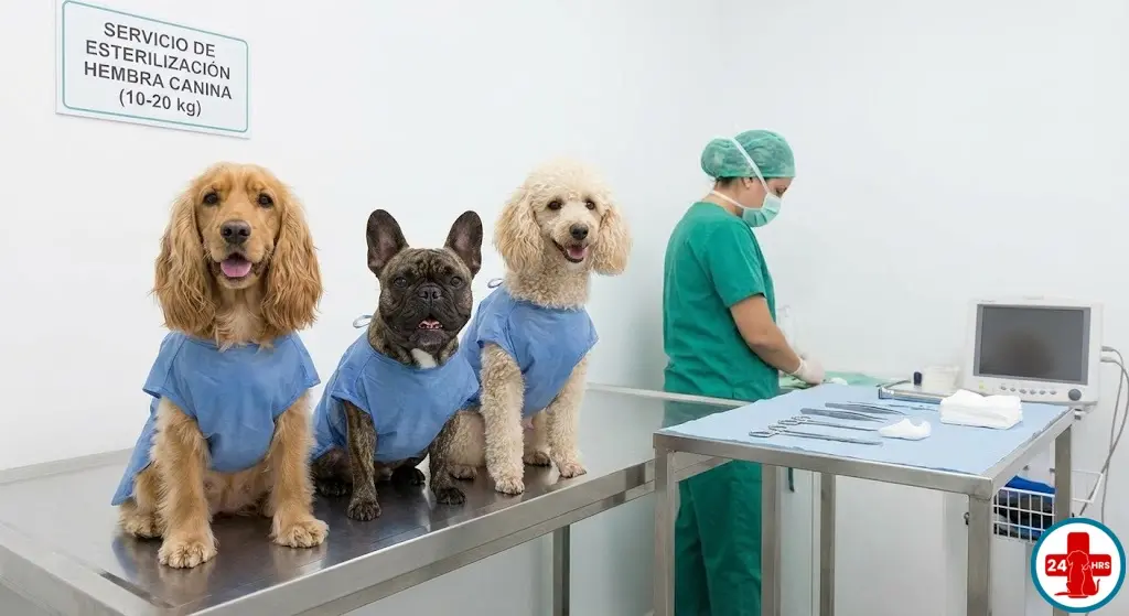 Esterilización Hembra Canina 10-20 kg