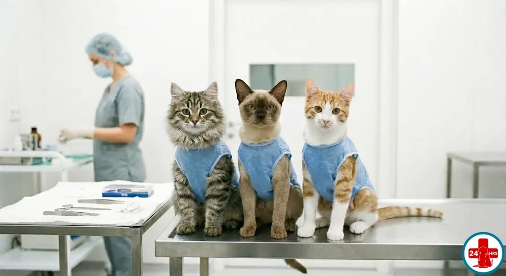 Esterilización Macho Felino Cachorro