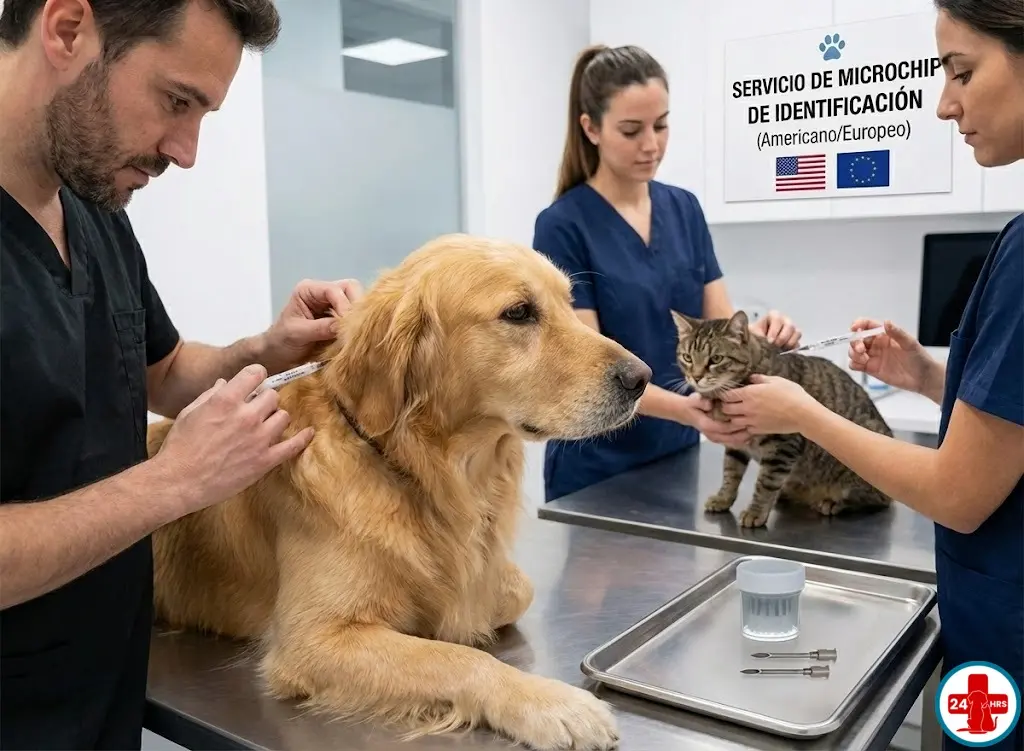 Microchip Identificación Americano - Europeo