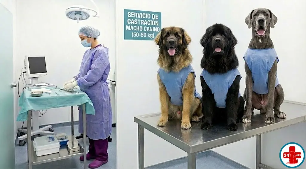 Castración Macho Canino 50-60 kg