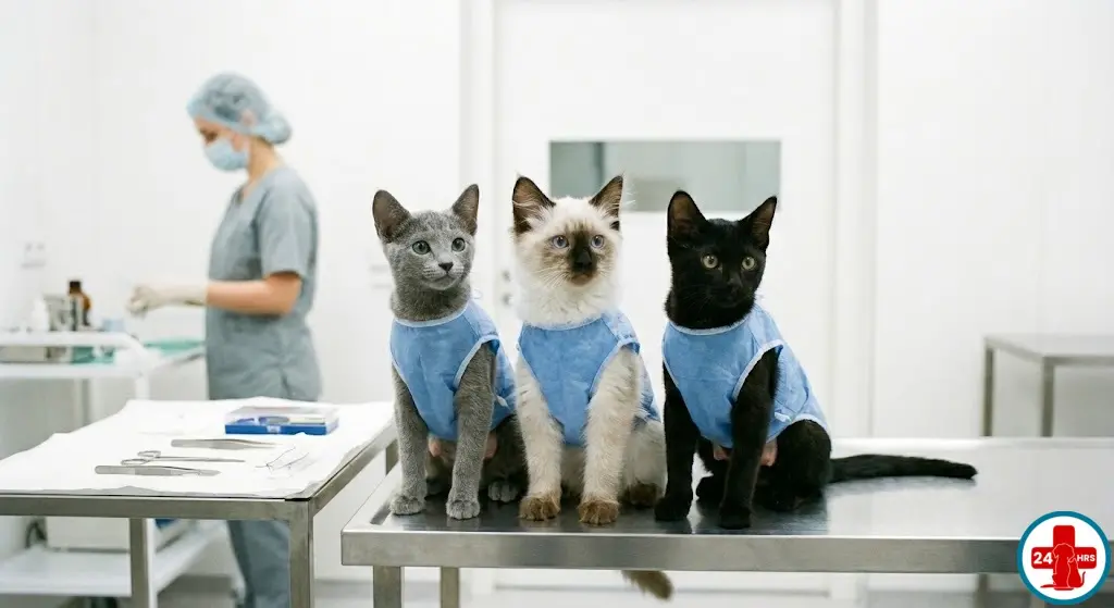 Esterilización Hembra Felina Cachorra