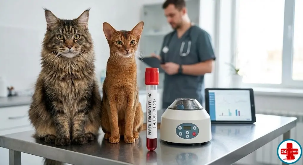 Perfil Tiroideo Felino